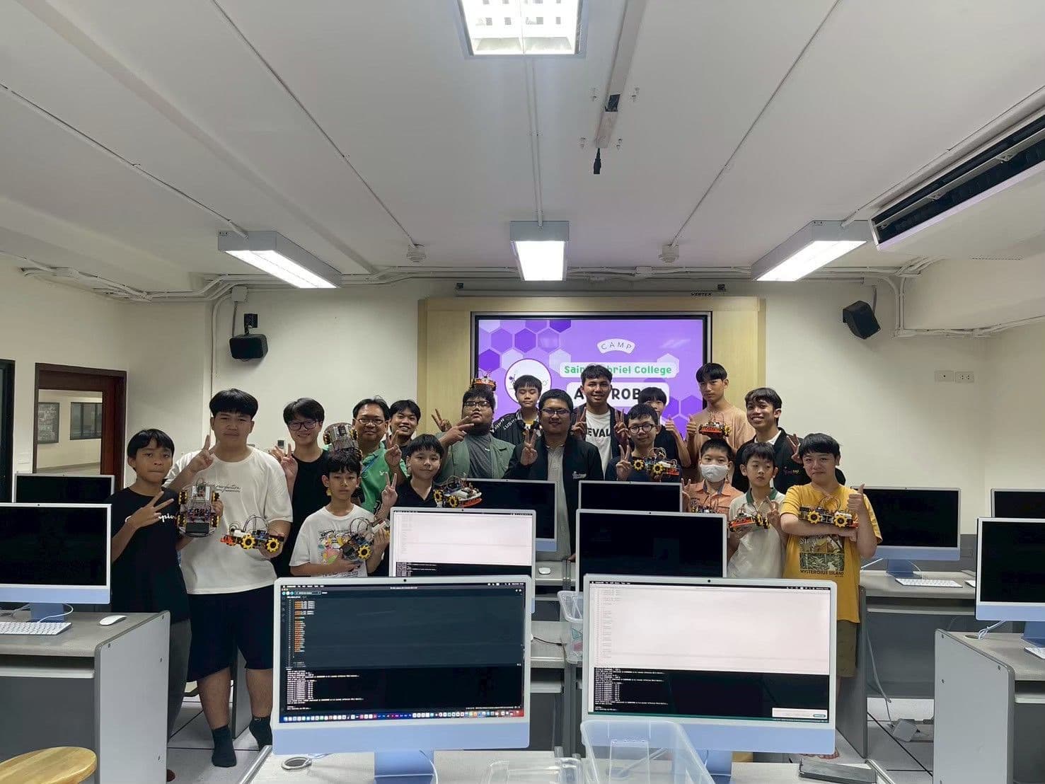 🎓 Camp Python and AGV @ Saint Gabriel's College